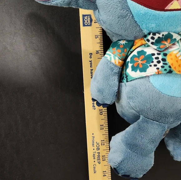 Disney's Lilo & Stitch - Stitch Plush with Hawaiian Shirt, Approximately 13" - Picture 5 of 5